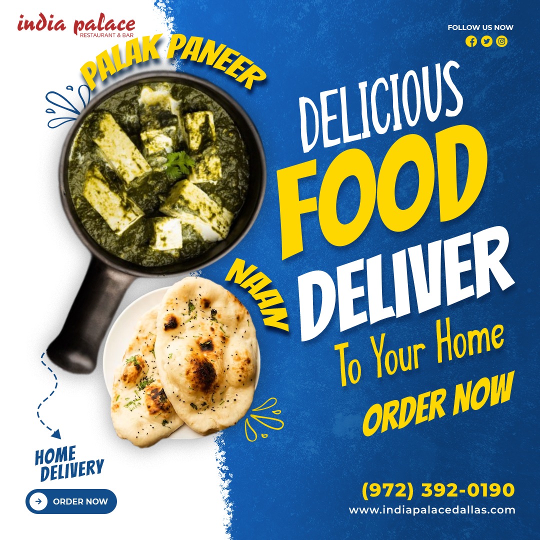 Get Indian Food Delivered To Your Home In Dallas